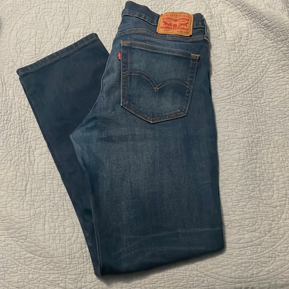 Levi 514 jeans 33x32